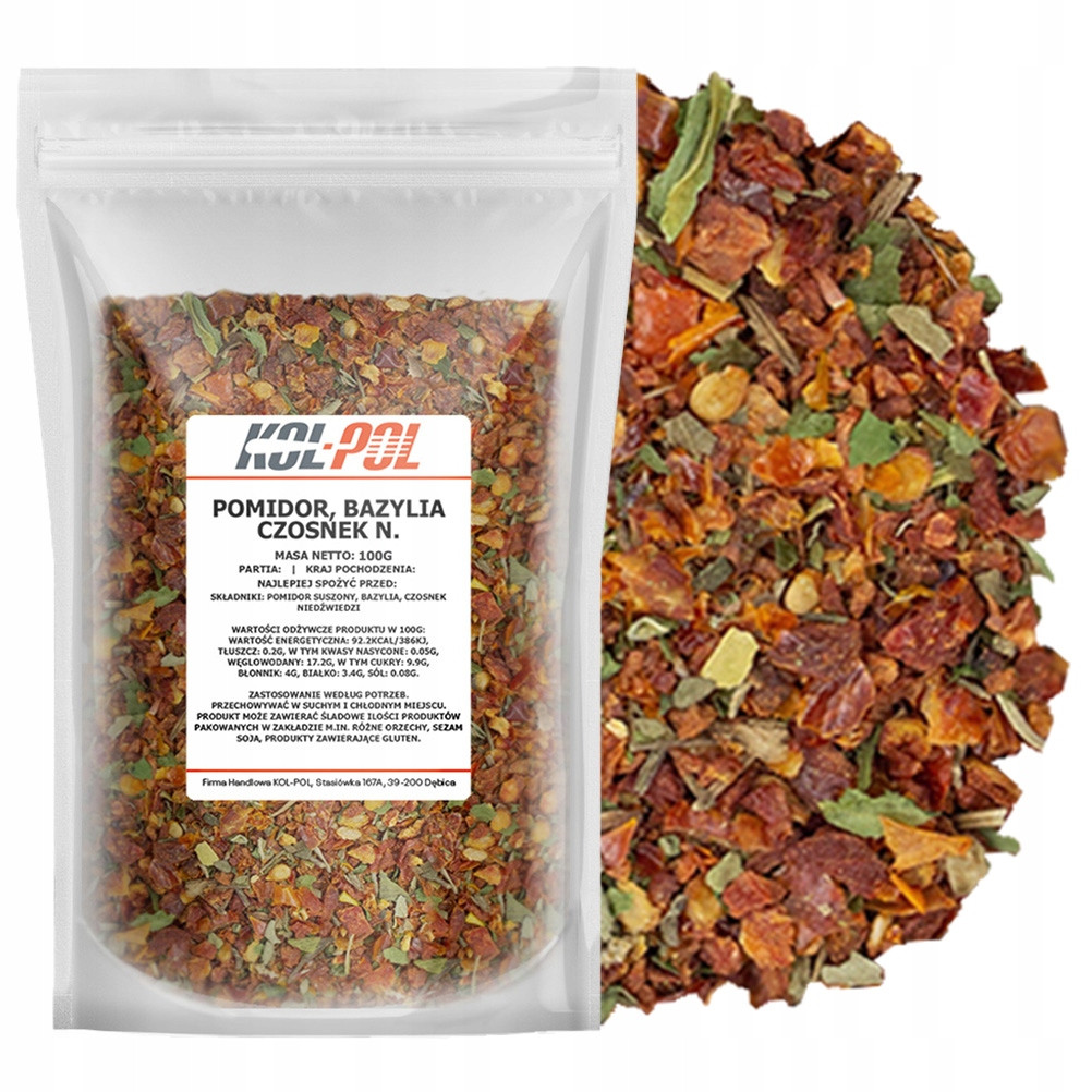 Pomidor Bazylia Čosnek Německo 1kg Směs