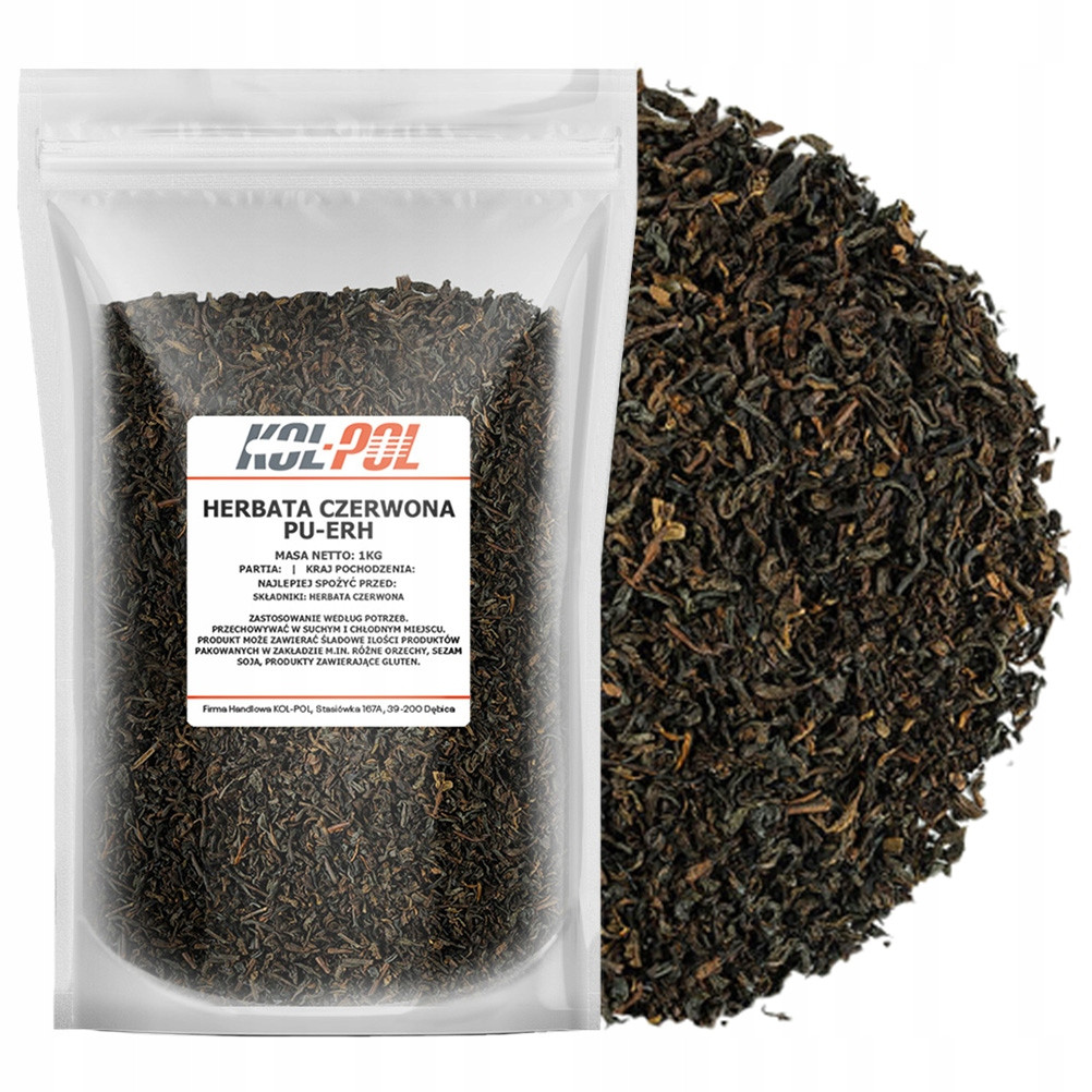 čaj Pu-erh 1kg Listnatý přírodní