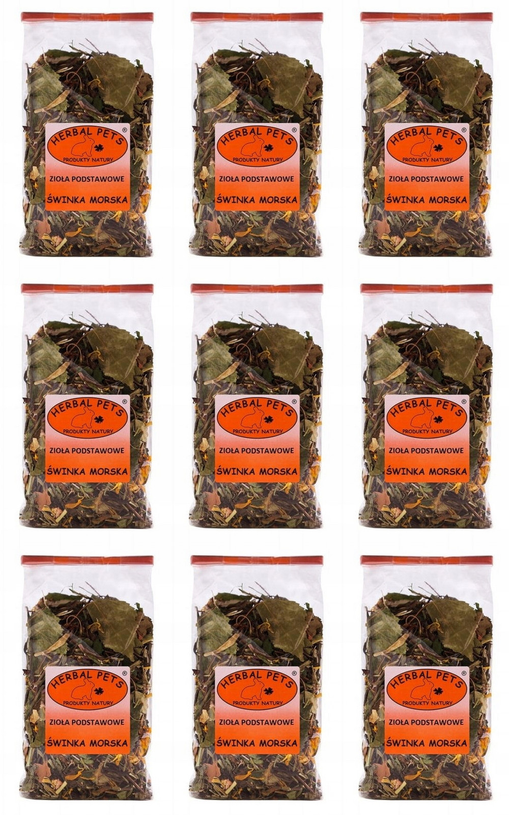 Základní bylinky morče Herbal Pets 9x100g