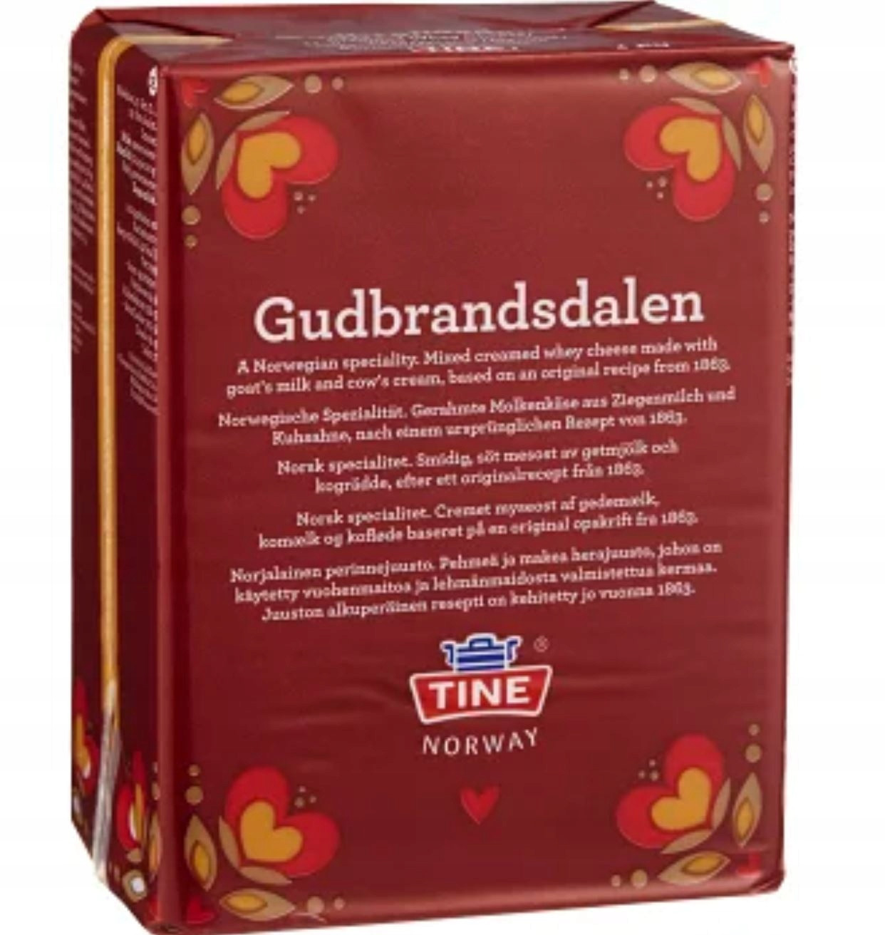 Sýr Gudbrandsdalen Brunost Norský 1kG
