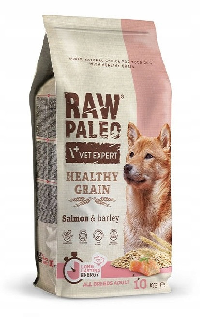 Vet Expert Raw Paleo Healthy Grain Adult Losos a ječmen suché krmivo pro