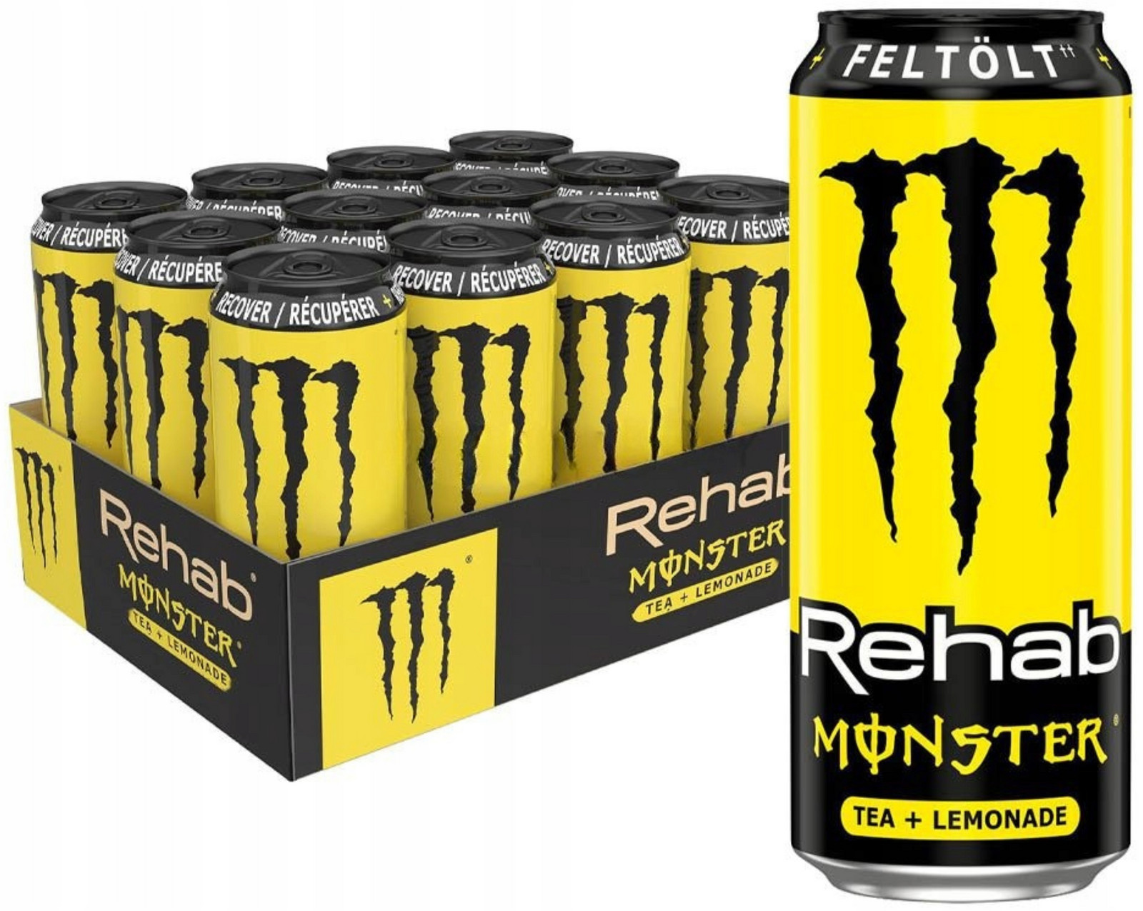 Monster rehab tea lemonade 12×0,5l