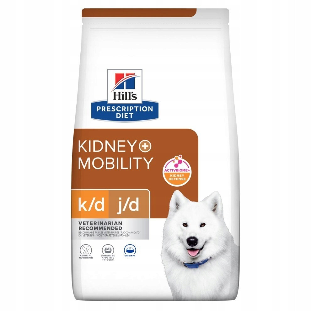 Hill's Prescription Diet K/d Kidney Mobility suché krmivo pro psy 4 kg