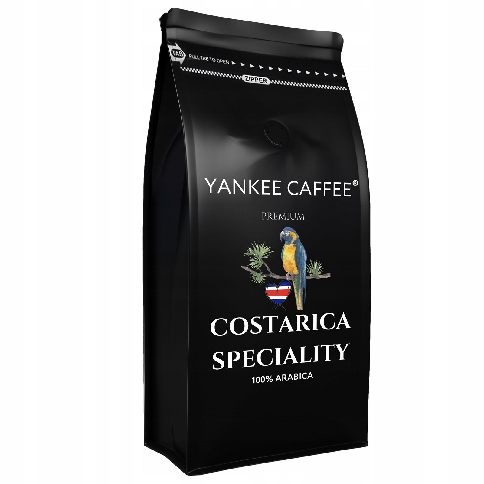 Káva zrnková 1kg Arabica Costarica Speciality Vypalovaná standardem Sca