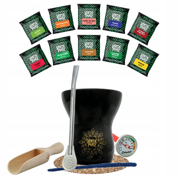 Startovací sada Yerba Verde Mate 0,5kg příslušenství