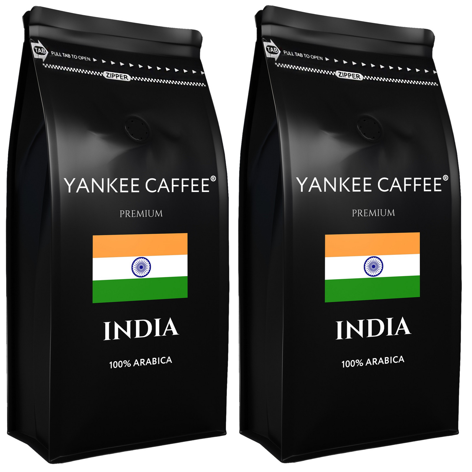 Káva zrnková 2kg 100% Arabica čerstvě pražená India Do kávovaru (2x1kg)