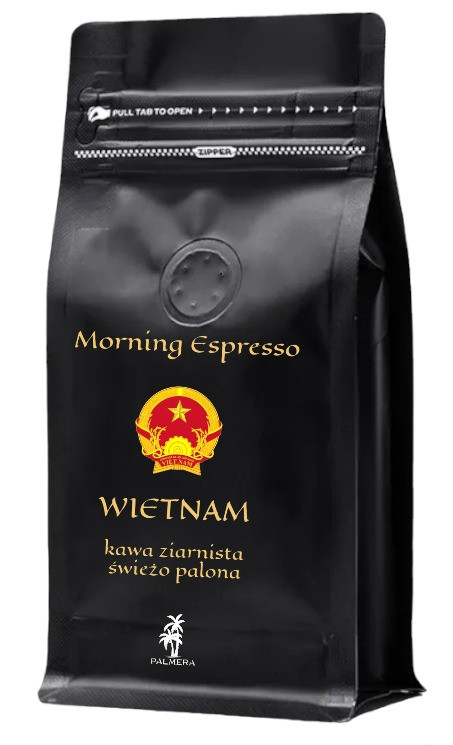 Káva 1kg čerstvě pražená Robusta Morning Espresso Vietnam