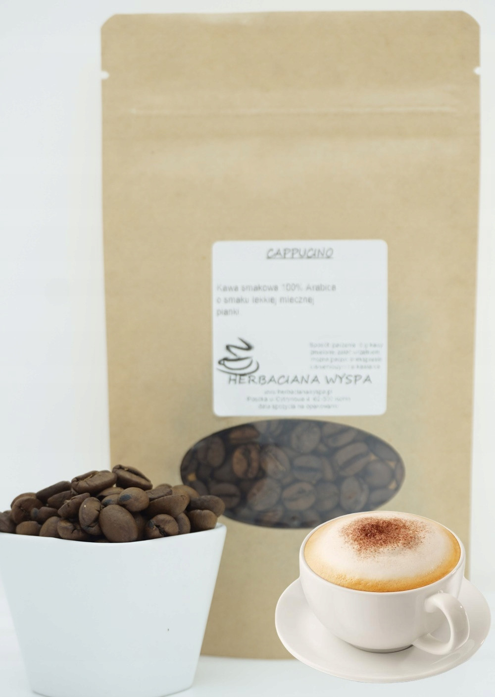 Cappuccino 1 kg káva ochucená mléčná pěna