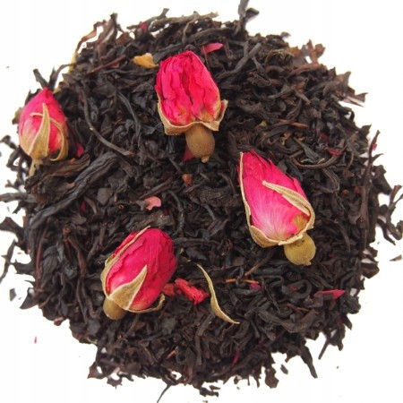 Černý čaj Earl grey růžový 250 g Tea Tea