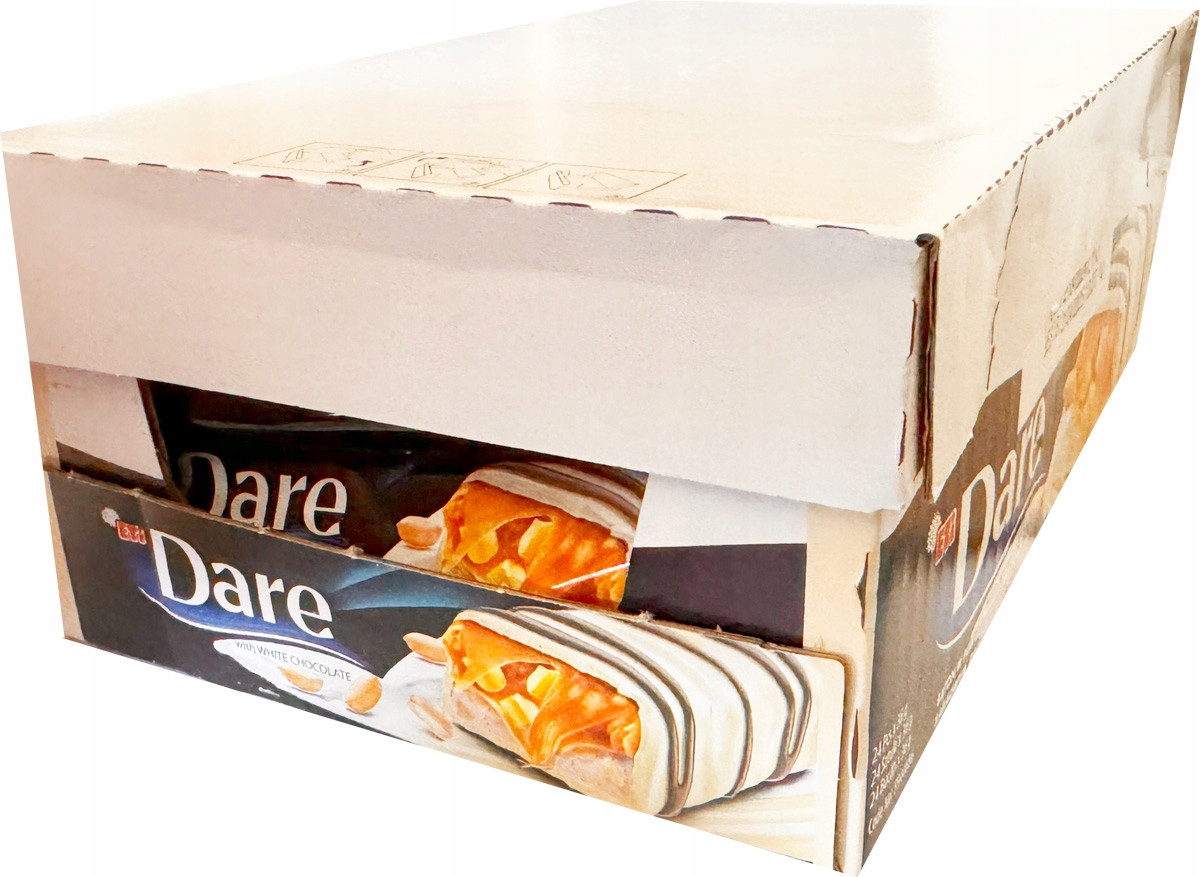 24x Tyčinka Dare s arašídy v bílé čokoládě 36 g Eti