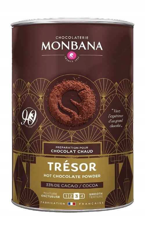Monbana Tresor 1 kg čokoláda za tepla