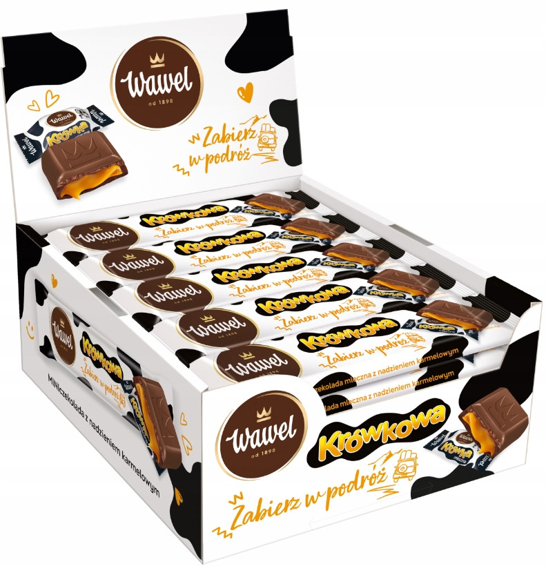 MINIčokoláda Kravička s karamelovou náplní 39g