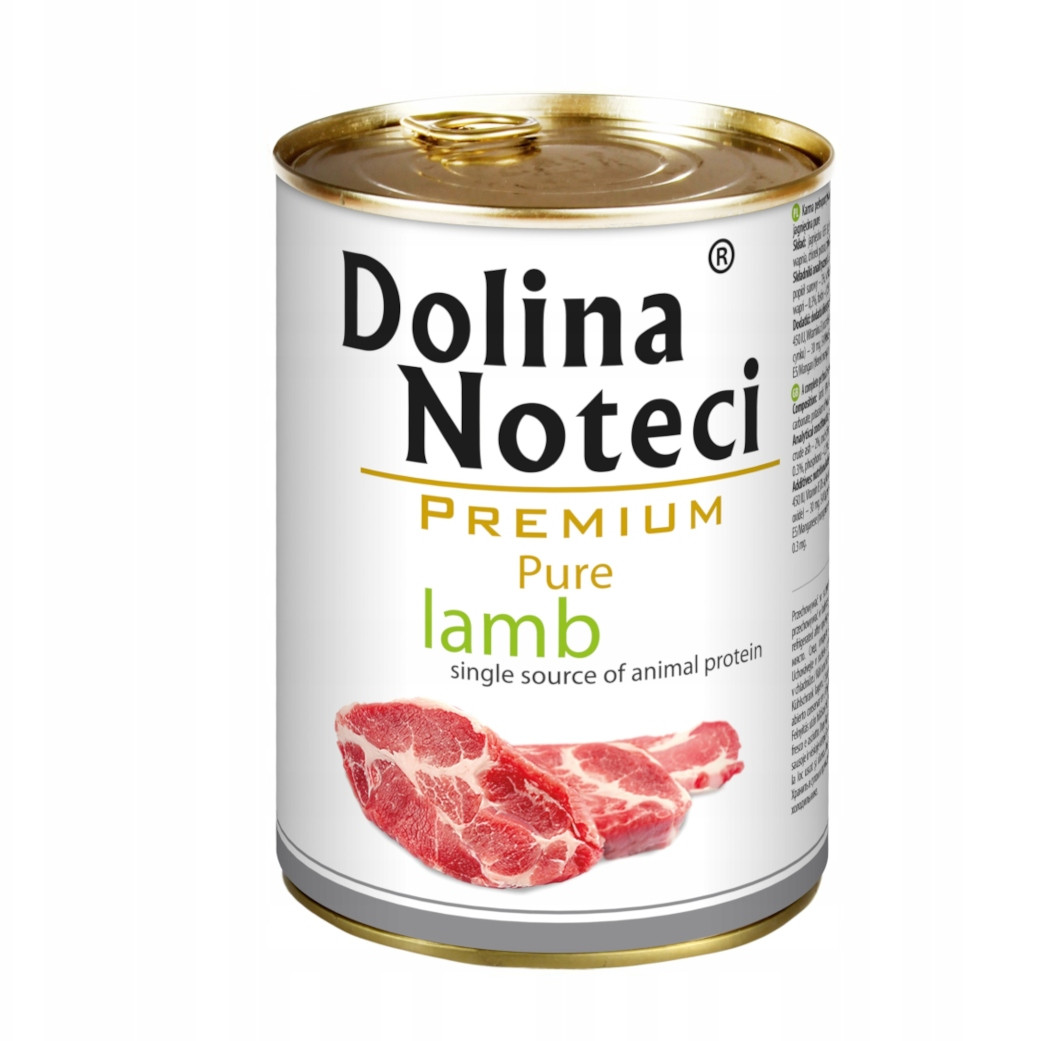 Dolina Noteci Pure Bohaté na jehněčí 6x400g Monoproteinové