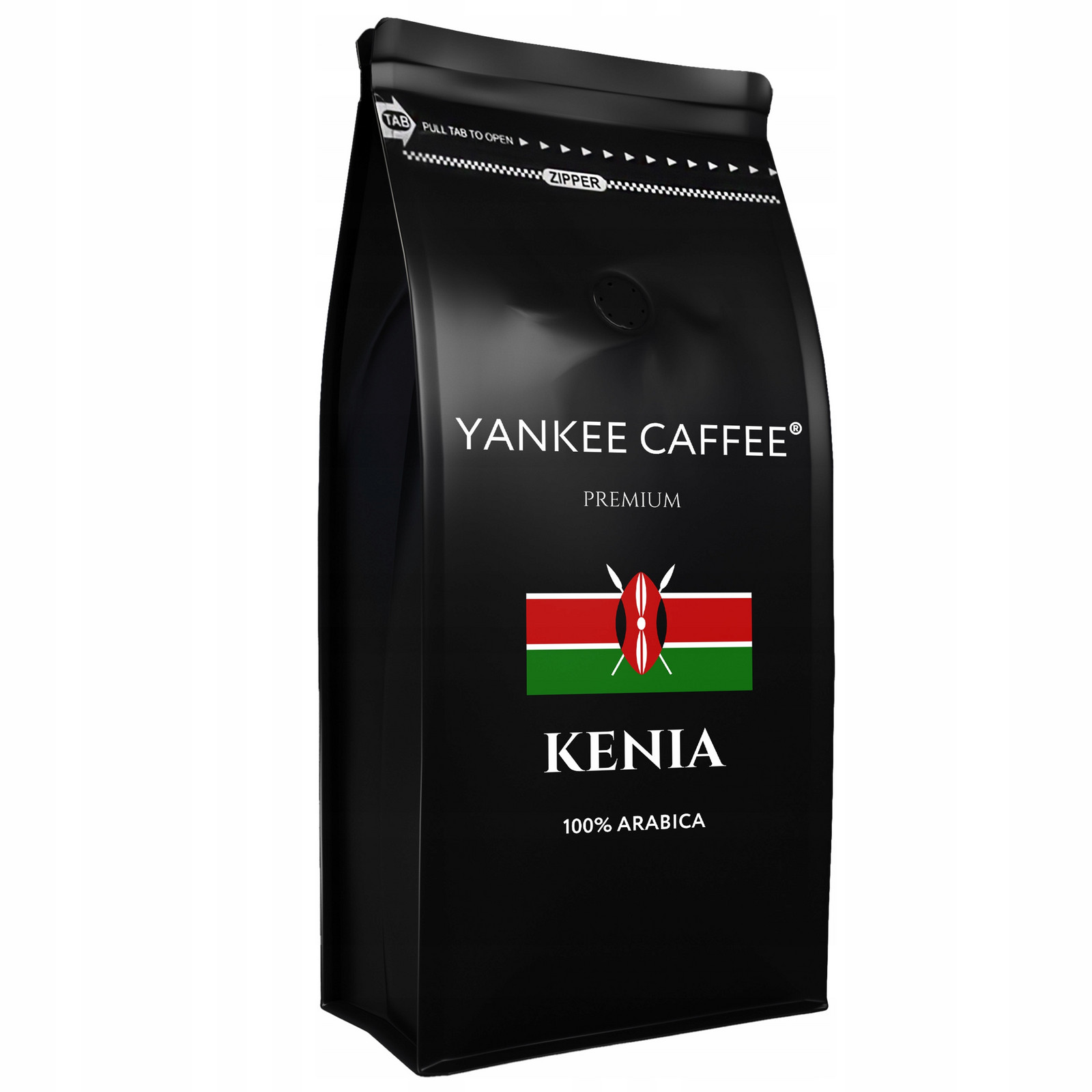 Káva zrnková 1kg 100% Arabica čerstvě pražená Keňa Do kávovaru