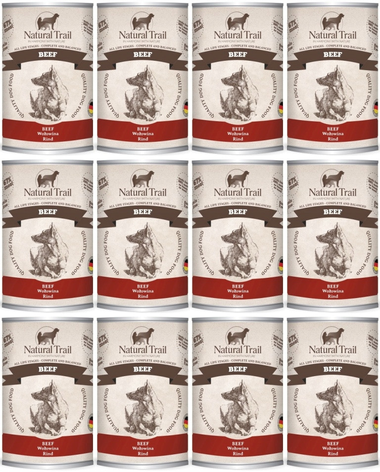 Natural Trail hovězí 12 x 400 g