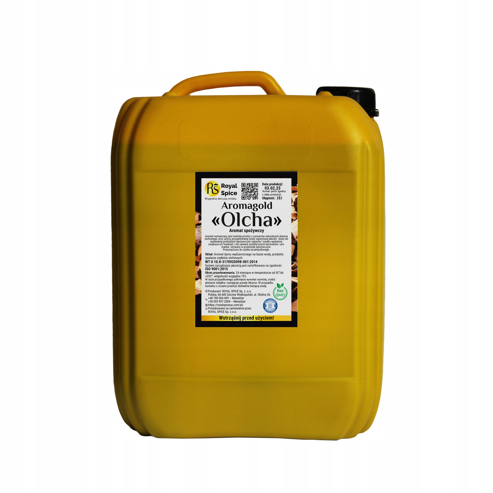Aroma tekutého udícího kouře Olše 10L