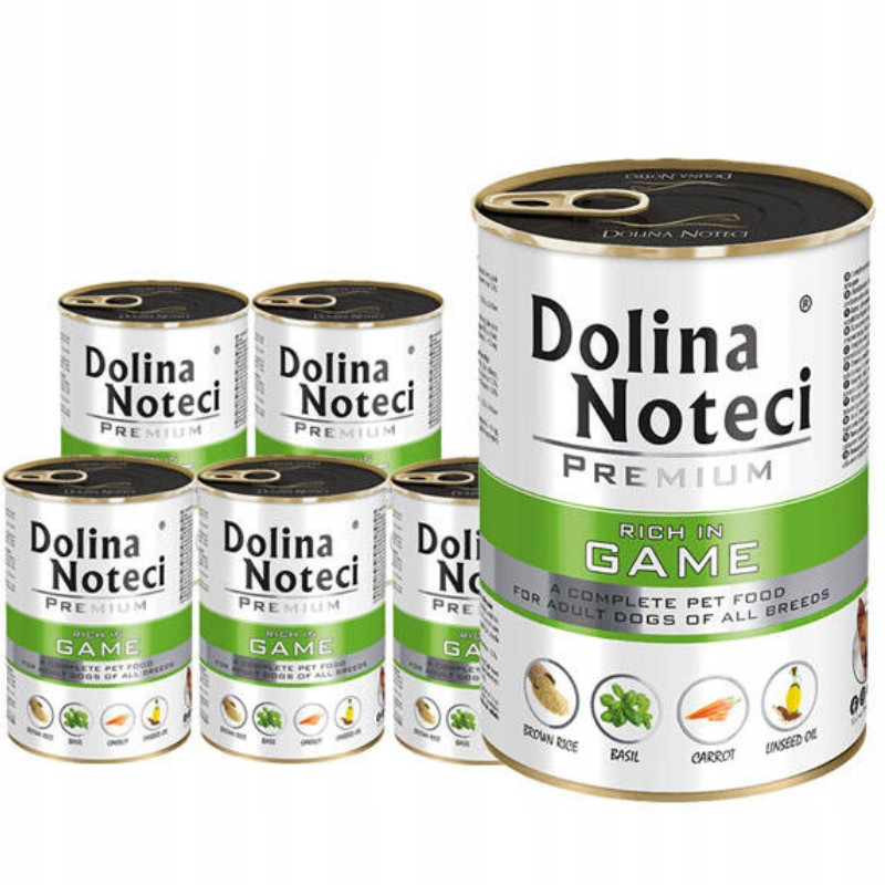 Dolina Noteci Premium bohaté na zvěřinu 24x400g