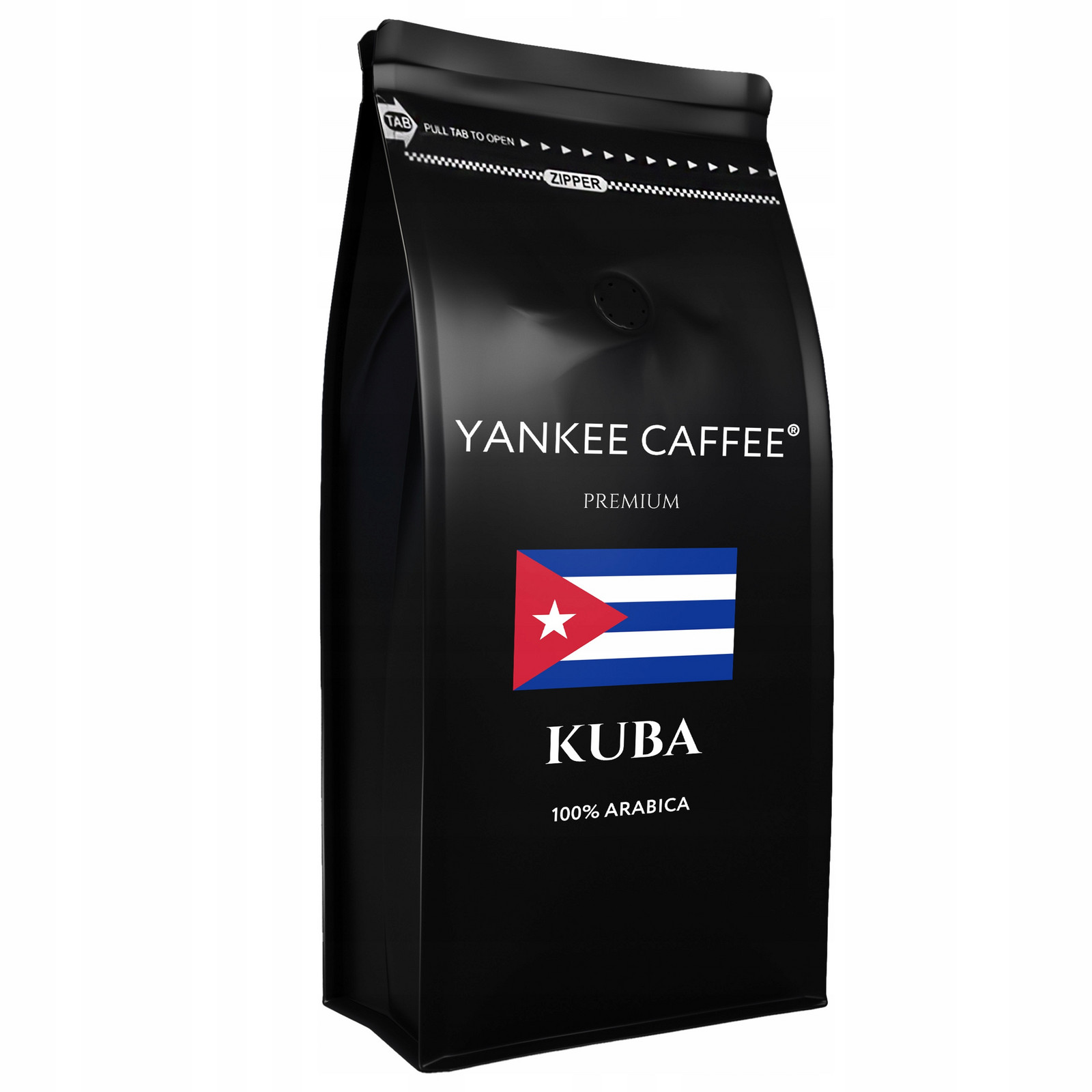 Káva zrnková 1kg Arabica čerstvě pražená Kuba Pro kávovar a překapávač