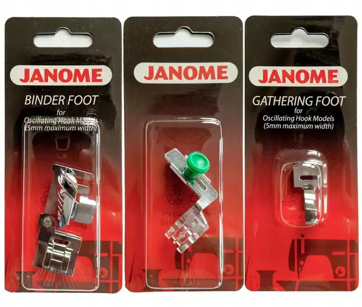 Sada patek pro krytý zámek, řasení a lemovač (kyvadlový zachycovač)