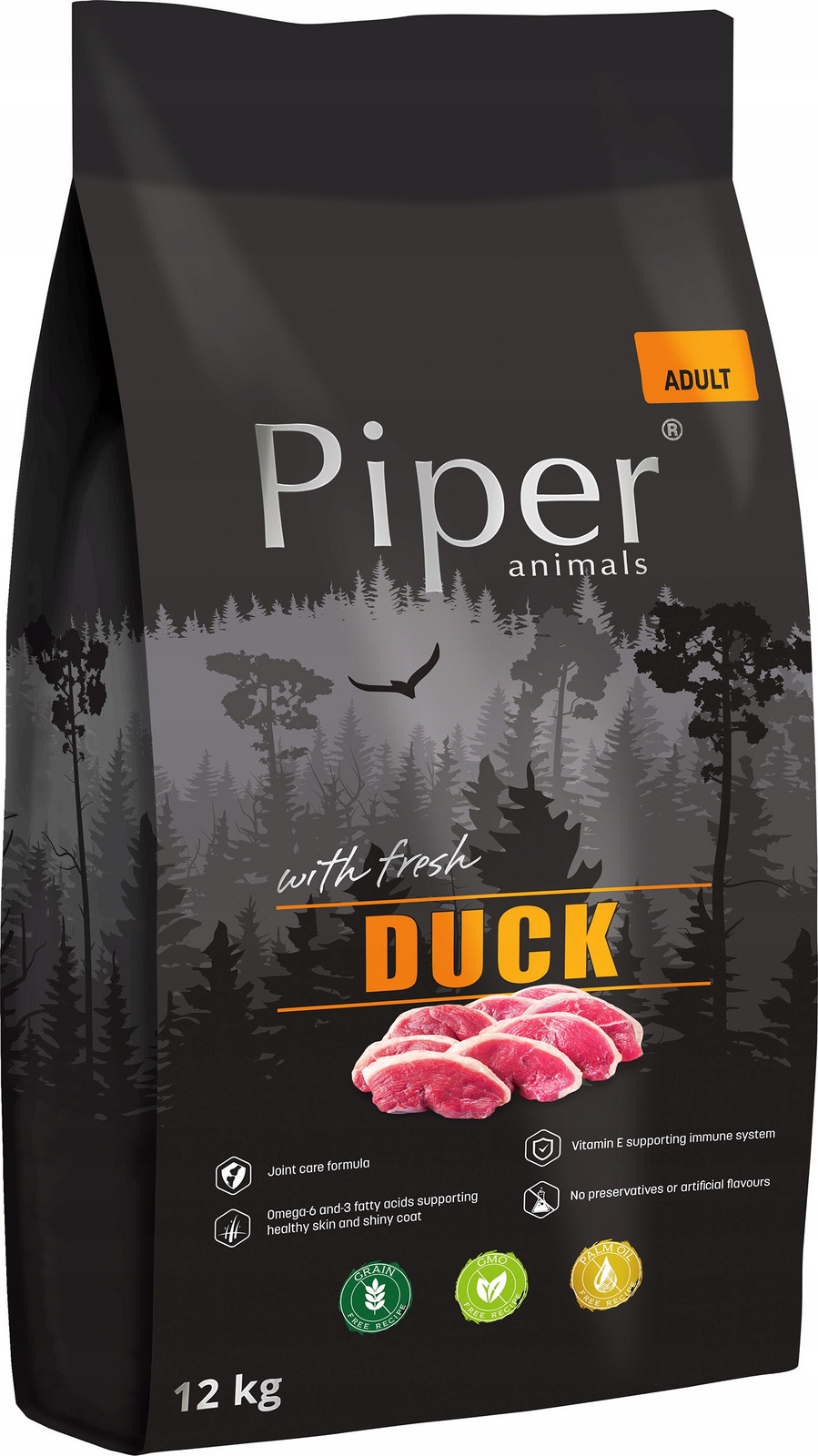 Krmivo pro psy Piper Dolina Noteci kachna 12 kg