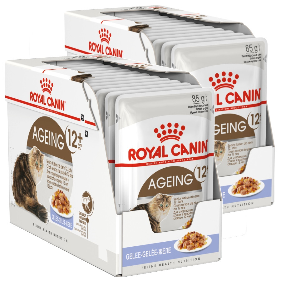 Royal Canin Ageing +12 V Galaretce pro kočky 12x85g