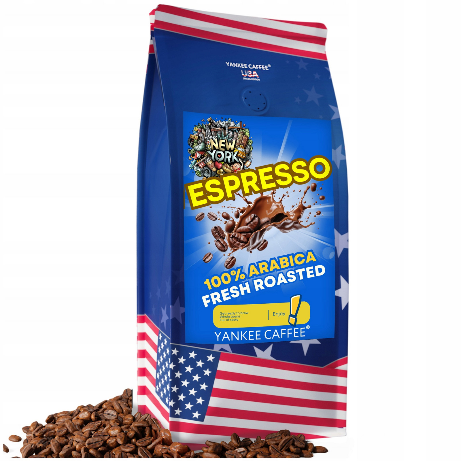 Káva do kávovaru 2x1kg Čerstvě pražená 100% Arabica Espresso