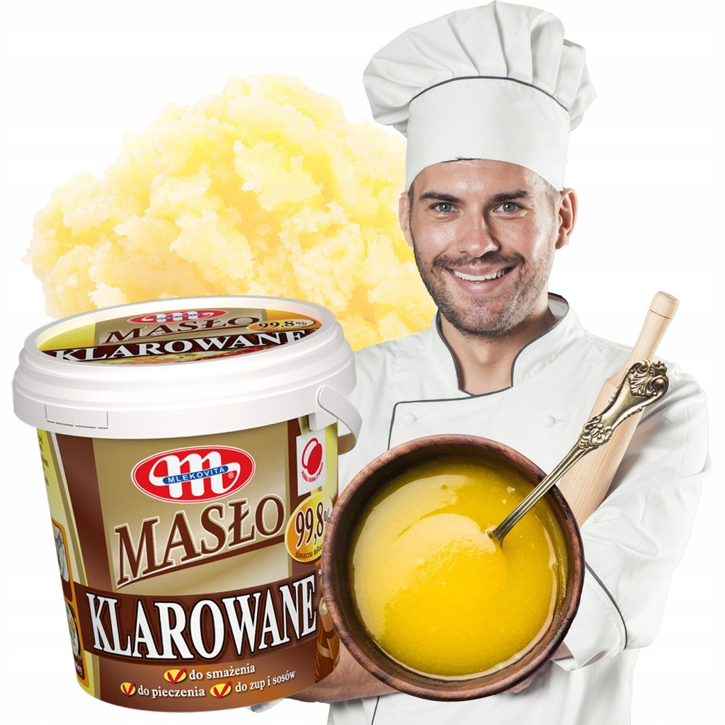 Čiré Máslo na smažení Mlekovita 1kg Ghee