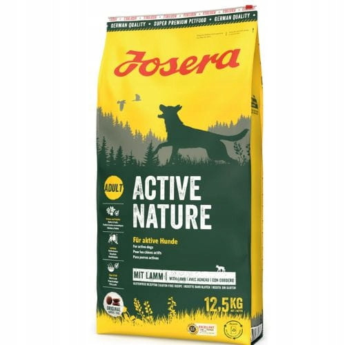 Josera Active Nature 12,5 kg Přírodní suché krmivo pro aktivní psy
