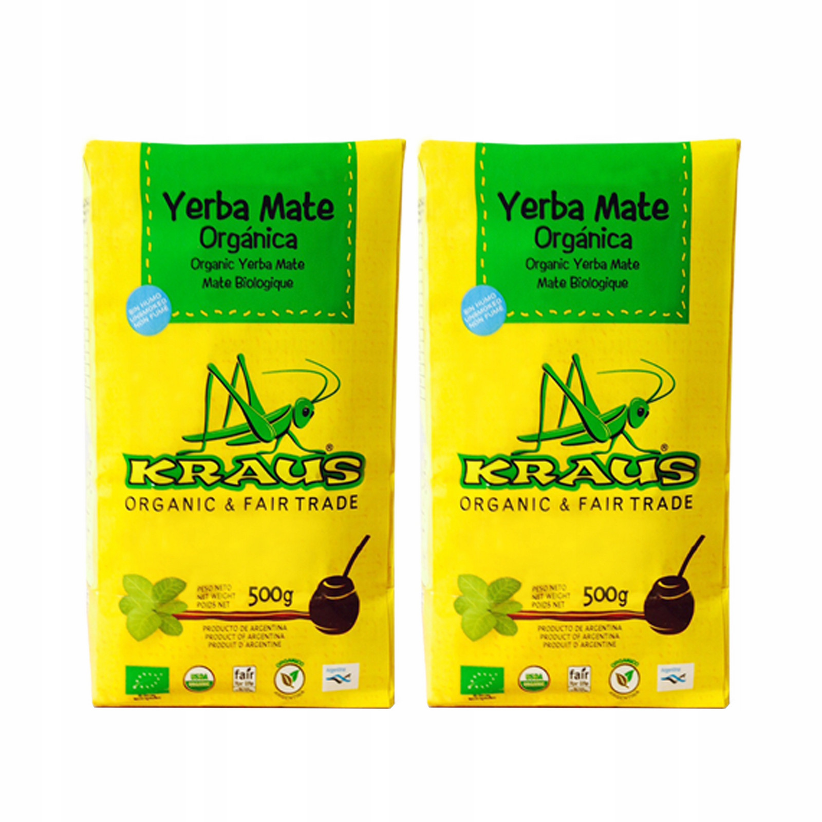 Yerba Mate Bio Kraus Organická Organica 1000g 1kg