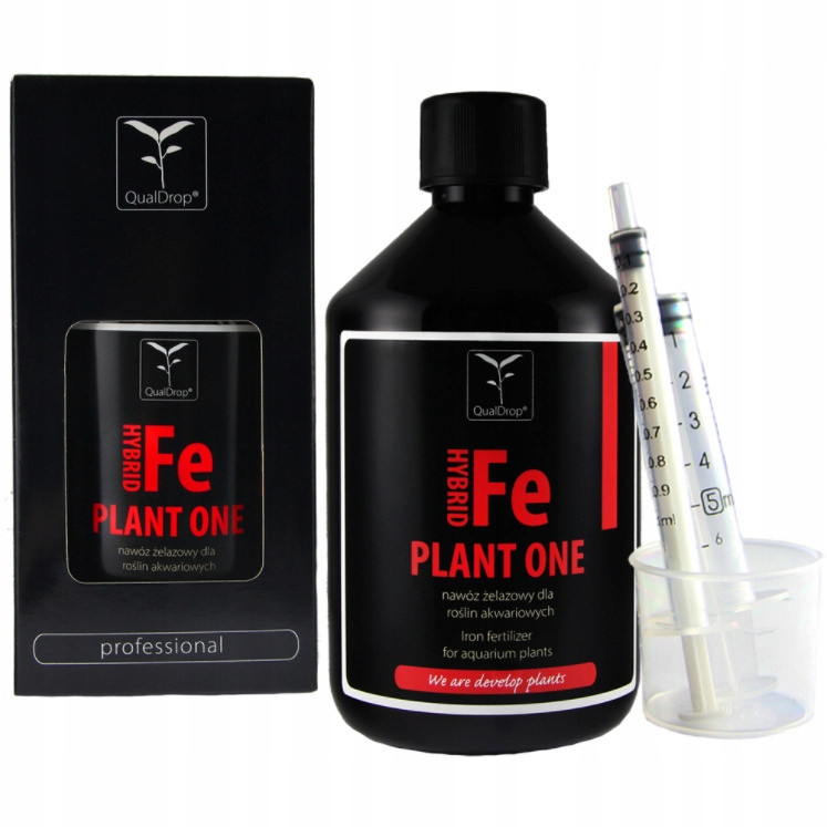 QualDrop Fe Hybrid 500 ml železo hnojivo pro akvarijní rostliny