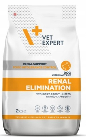 krmivo krmivo pro psy VetExpert Veterinary Diet Renal Elimination dog 2kg