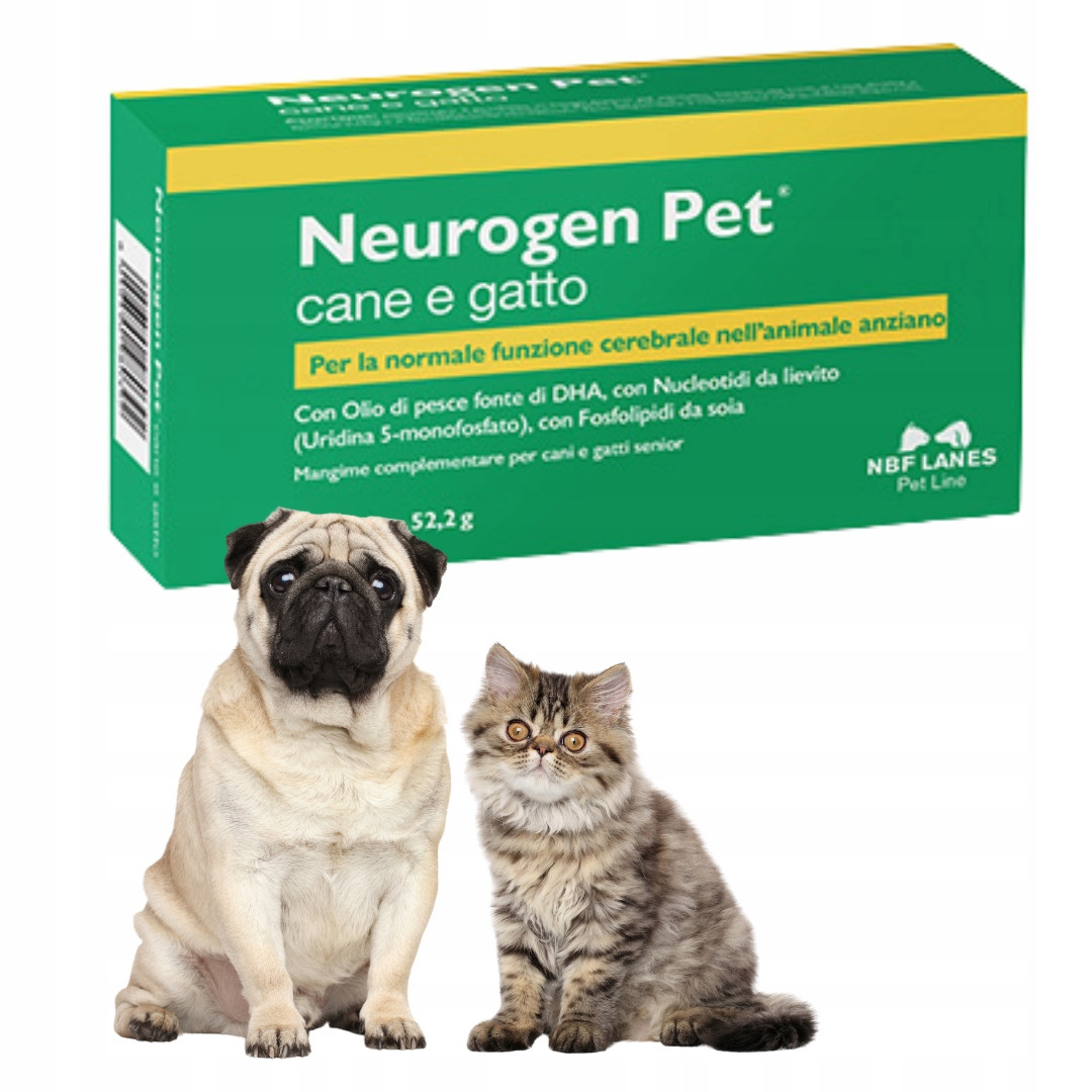 Neurogen Pet Cane E Gatto 36 Kapslí Nbf Lanes Normální Funkce Mozku
