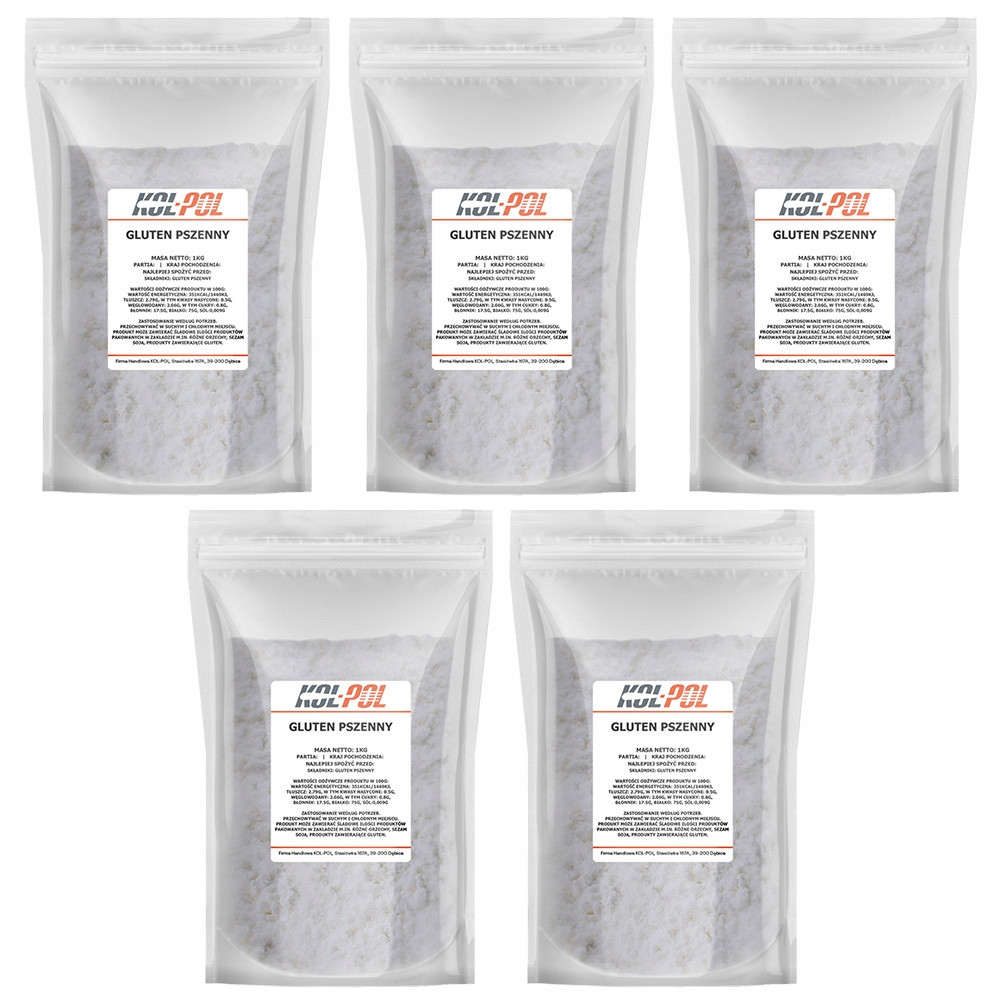 Gluten Pšeničný 5kg vitální potravinářská silná mouka