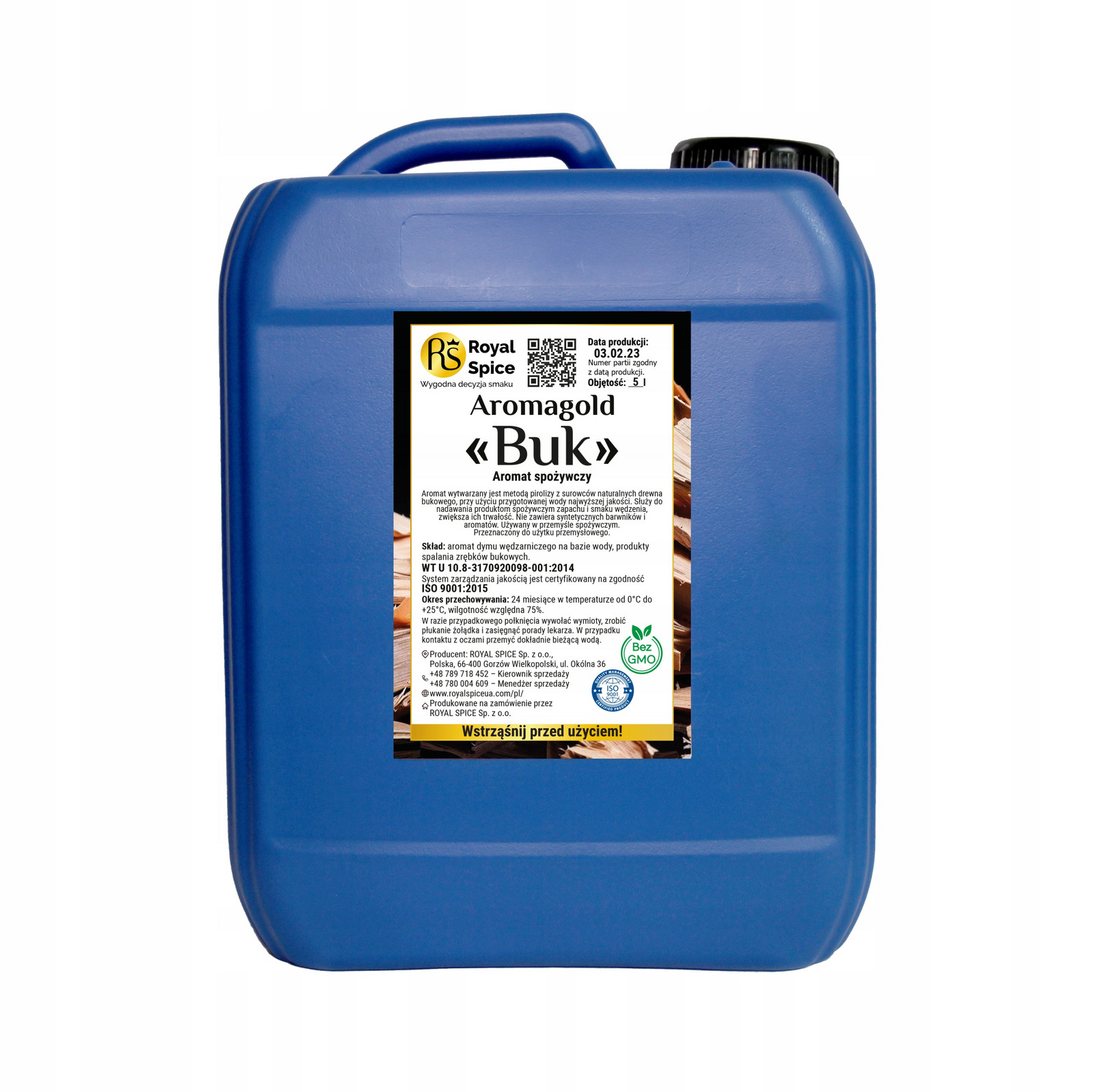 Tekuté kouřové aroma Buk 5L