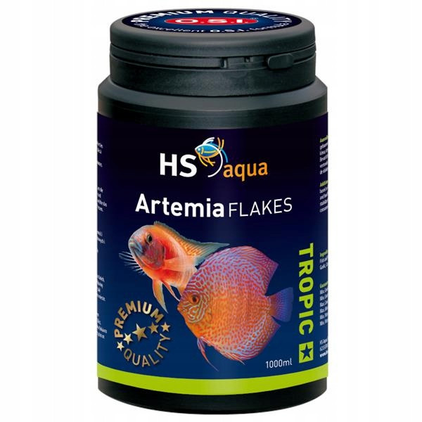 Hs Osi Artemia Flakes 1000 ml/200 g Krmivo Pro Ryby