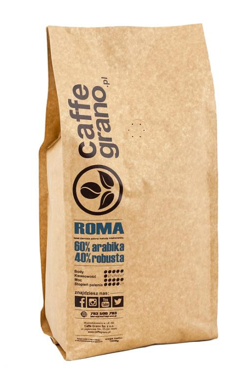 Káva zrnková Caffe Grano Roma 1kg