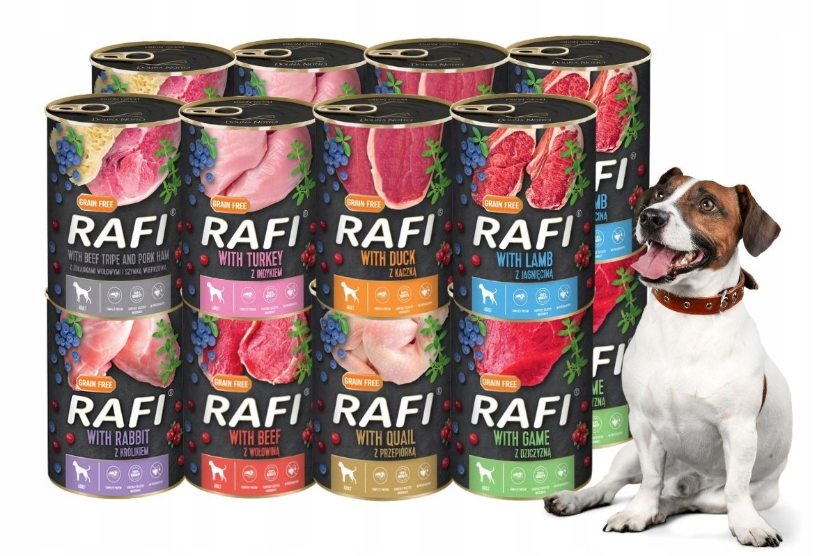 Vlhké Krmivo pro psy 16 x 400 g Mix Chutí