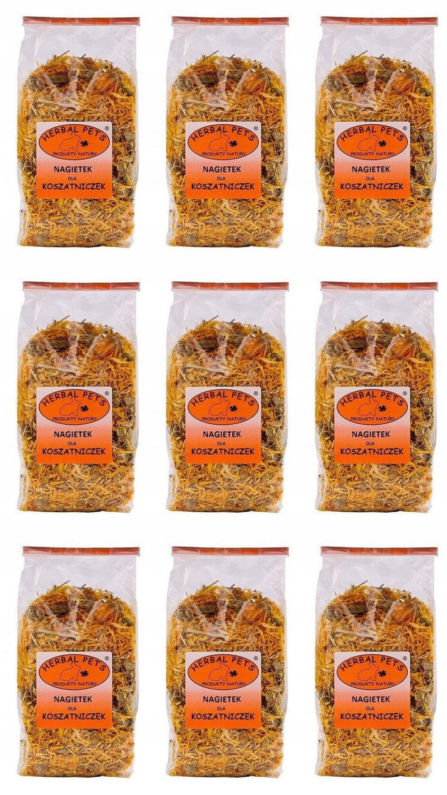 Měsíček pro košíčky Herbal Pets 9x100g