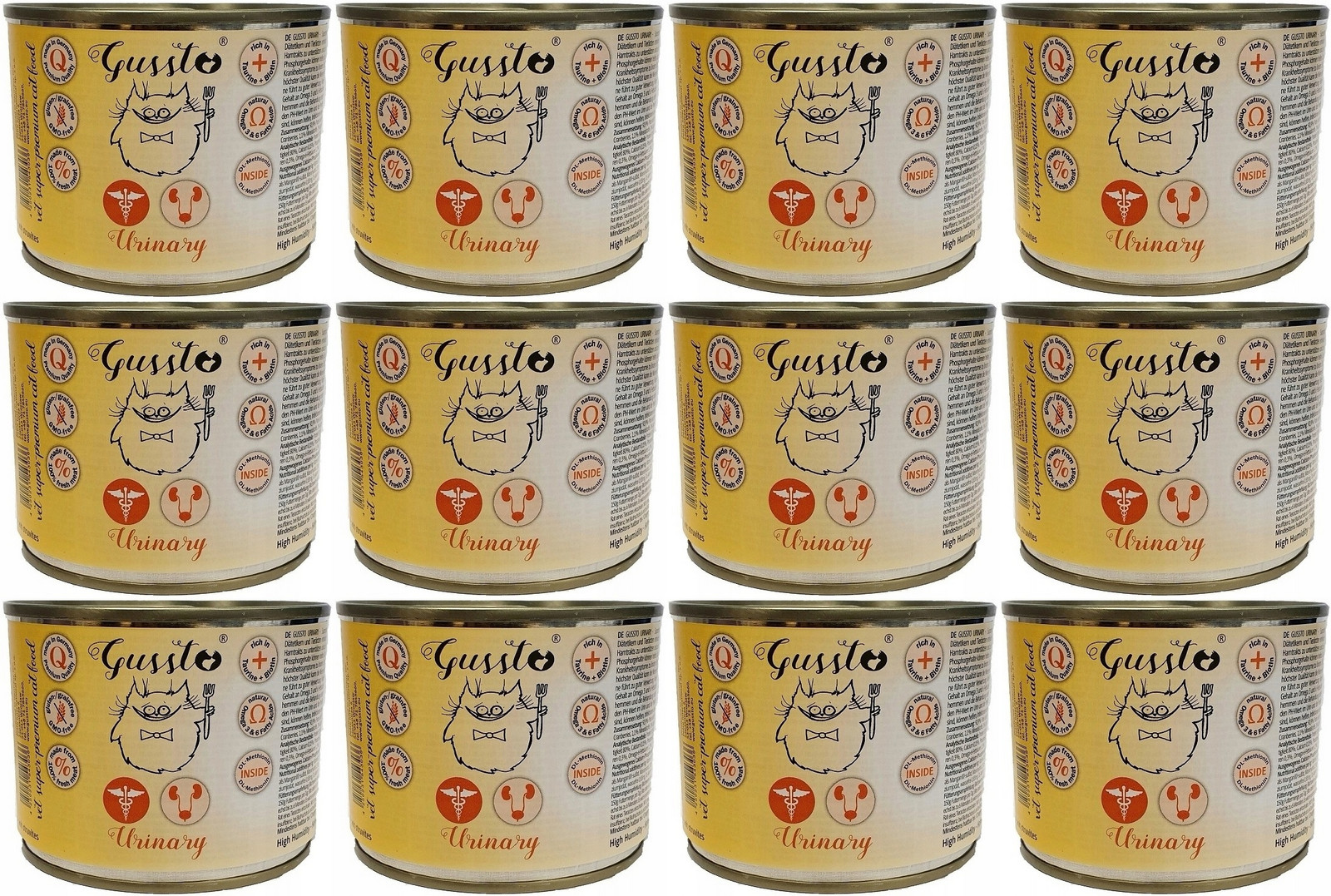 Gussto Cat Urinary 12 x 200 g