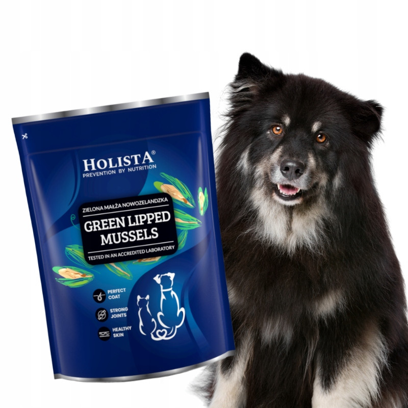 Holista Green Lipped Mussels Novozélandská mušle na chrupavky 500 g