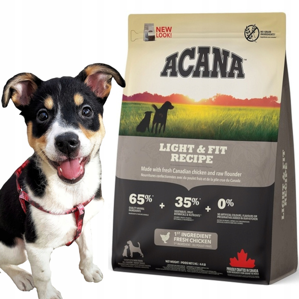 Acana Adult Light & Fit krmivo pro psy 2kg