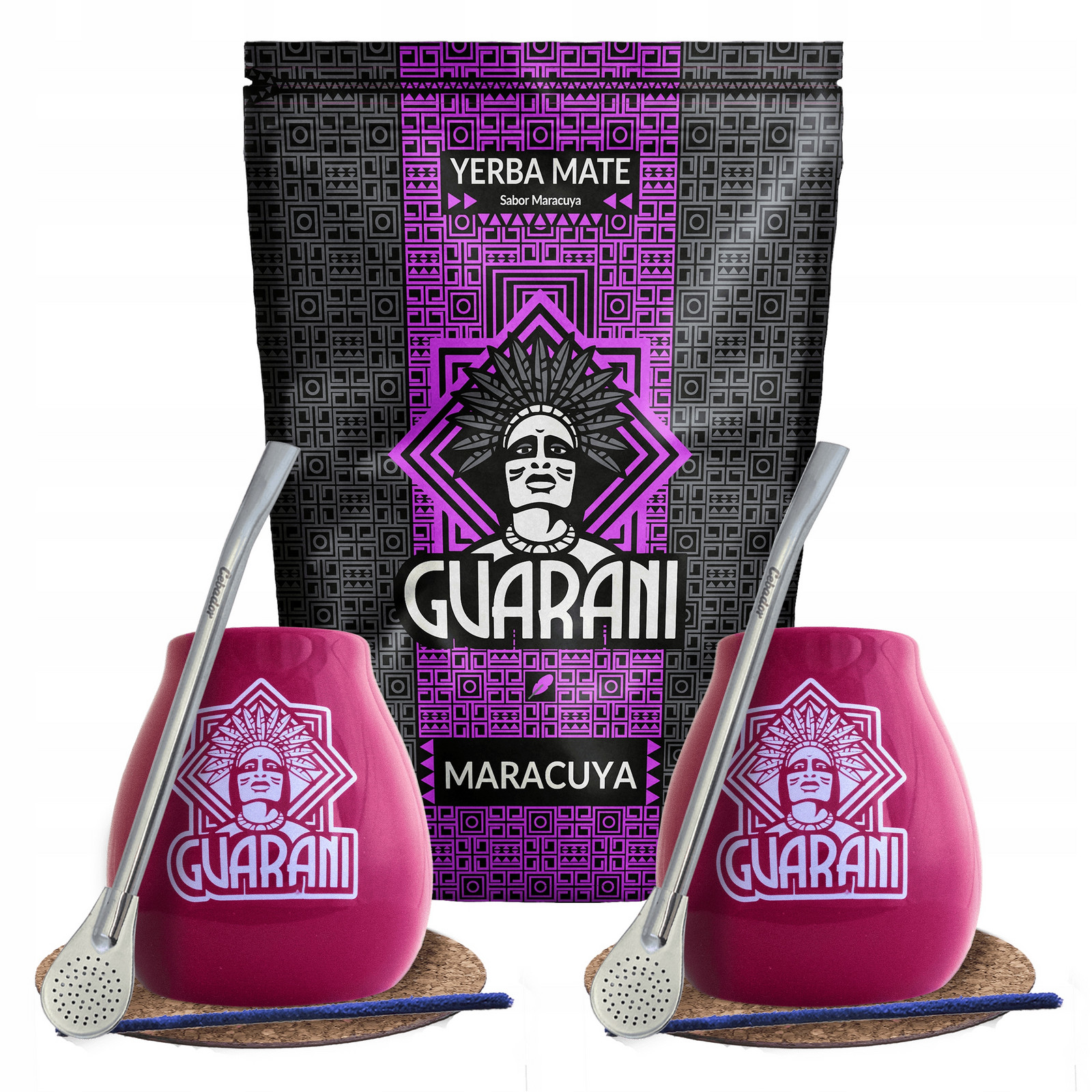 Startovací sada pro dva Yerba Mate Guarani 500g