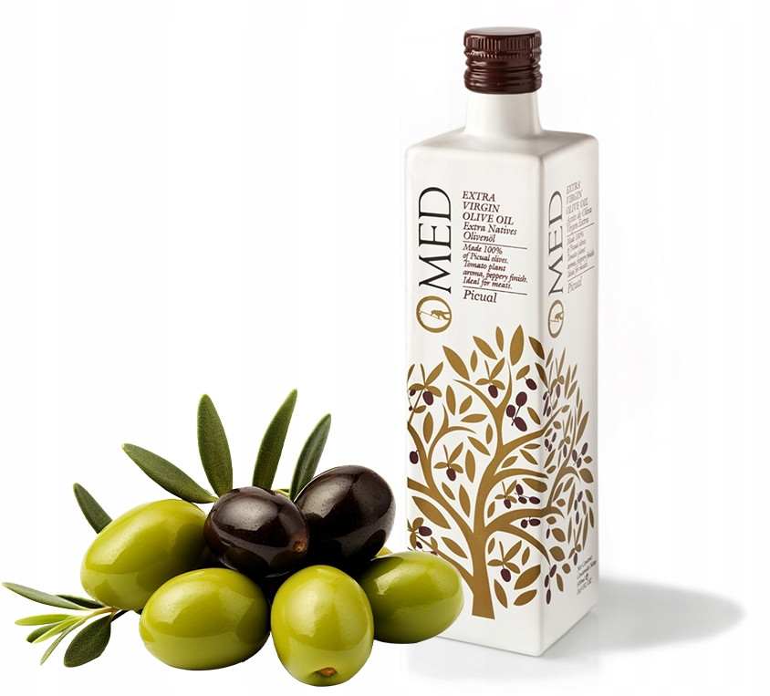 Olivový olej Omed ze Španělska 500ml z odrůdy Picual Španělská láhev