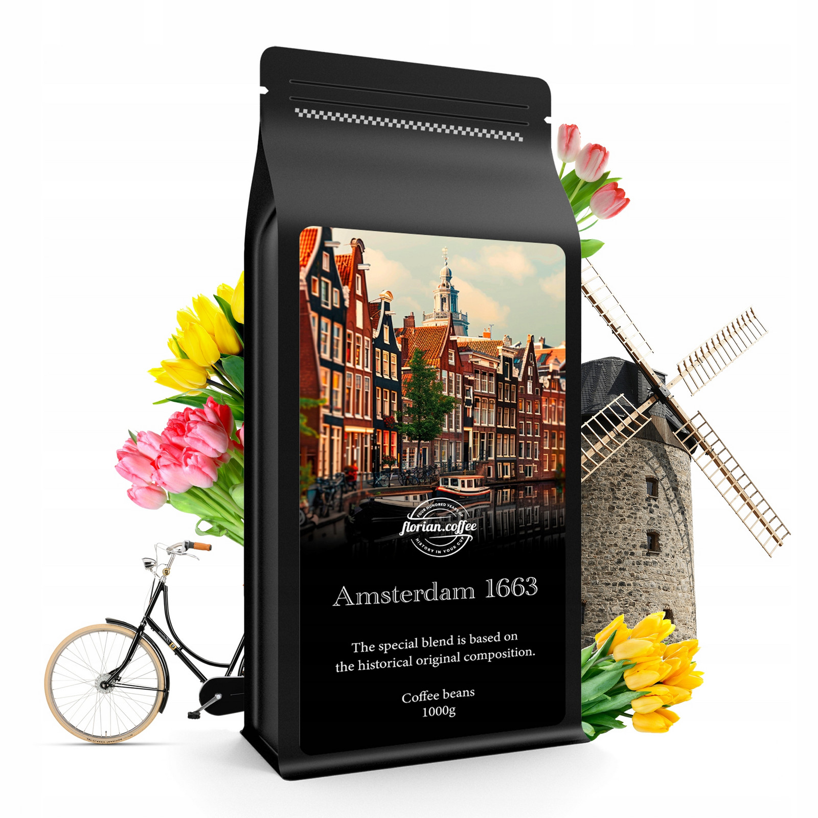 Káva 1 Kg Amsterdam 100% Arabica Čerstvě Pražená