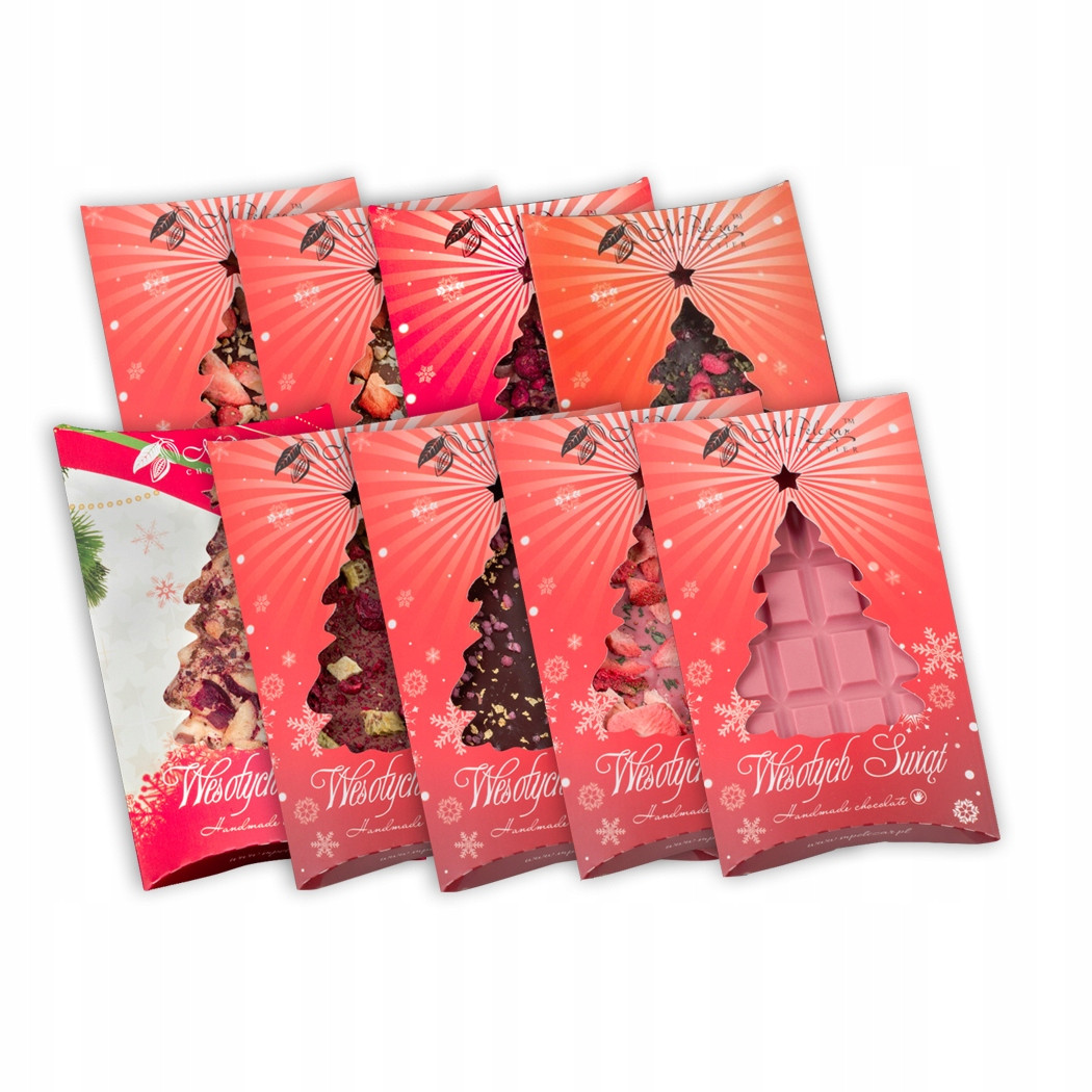 Sada všech vánočních čokolád Vánoce