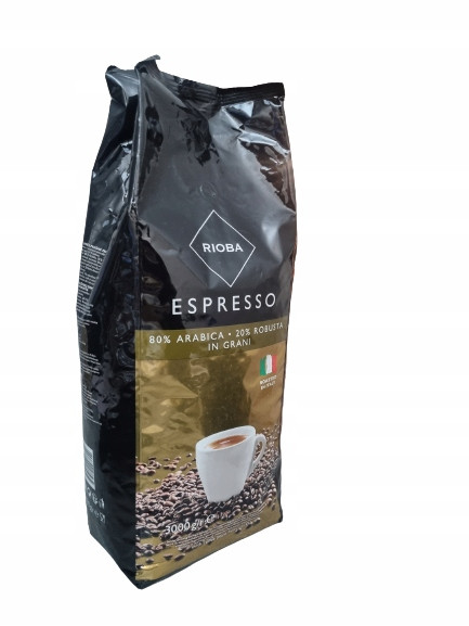 Káva Rioba Gold Espresso 80/20 Arabica Robusta 3kg
