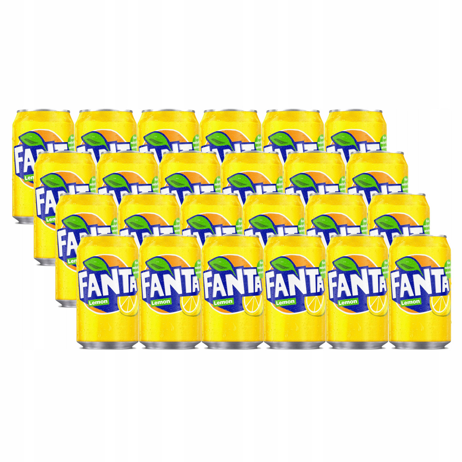 24x Sycený nápoj Fanta Lemon 330 ml