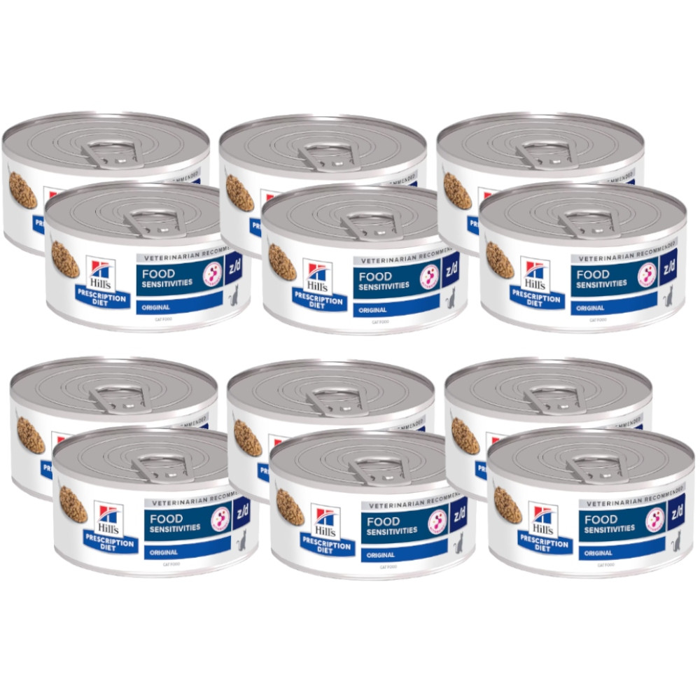 Mokré krmivo pro kočky Hill's Pd Feline Z/d 6x156 g