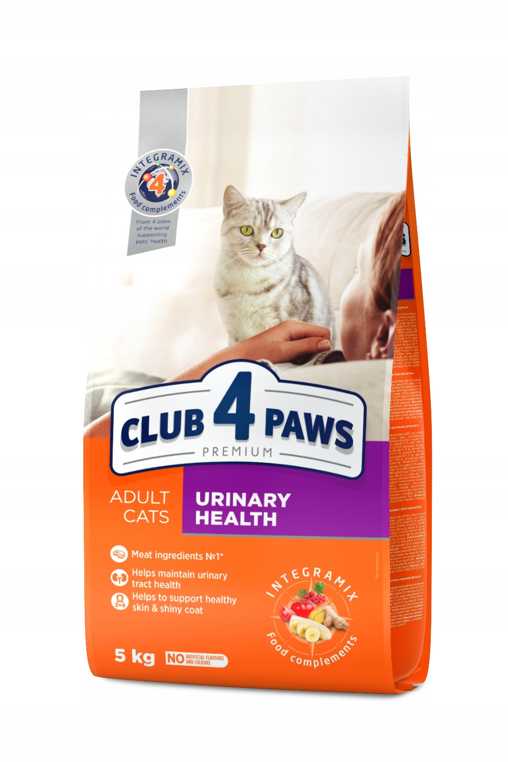 Club 4 Paws Premium suché krmivo pro kočky Zdraví moči 14 kg