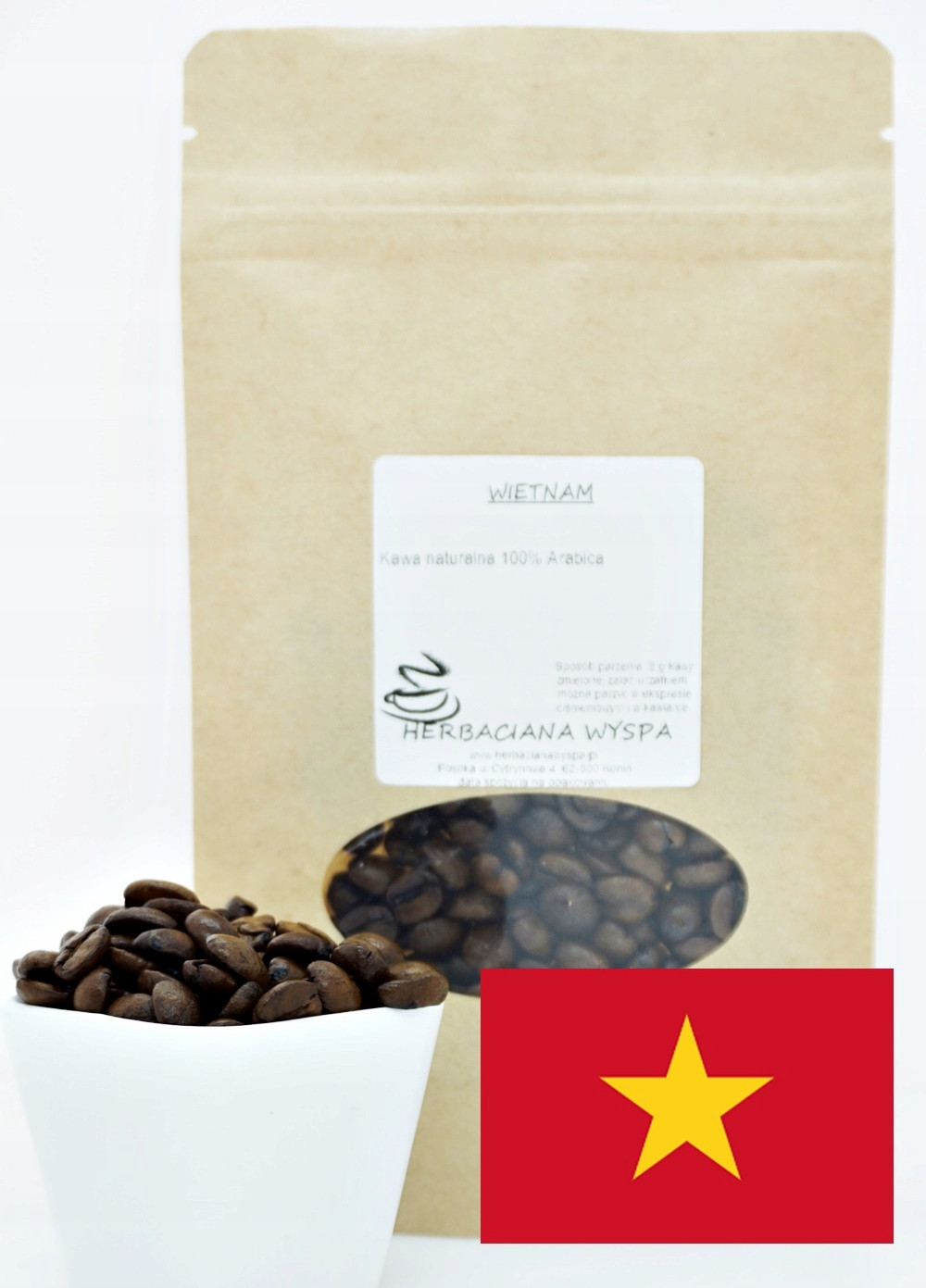 Káva s Vietnamem 500 g zrnková-meleme Na Vyžádání